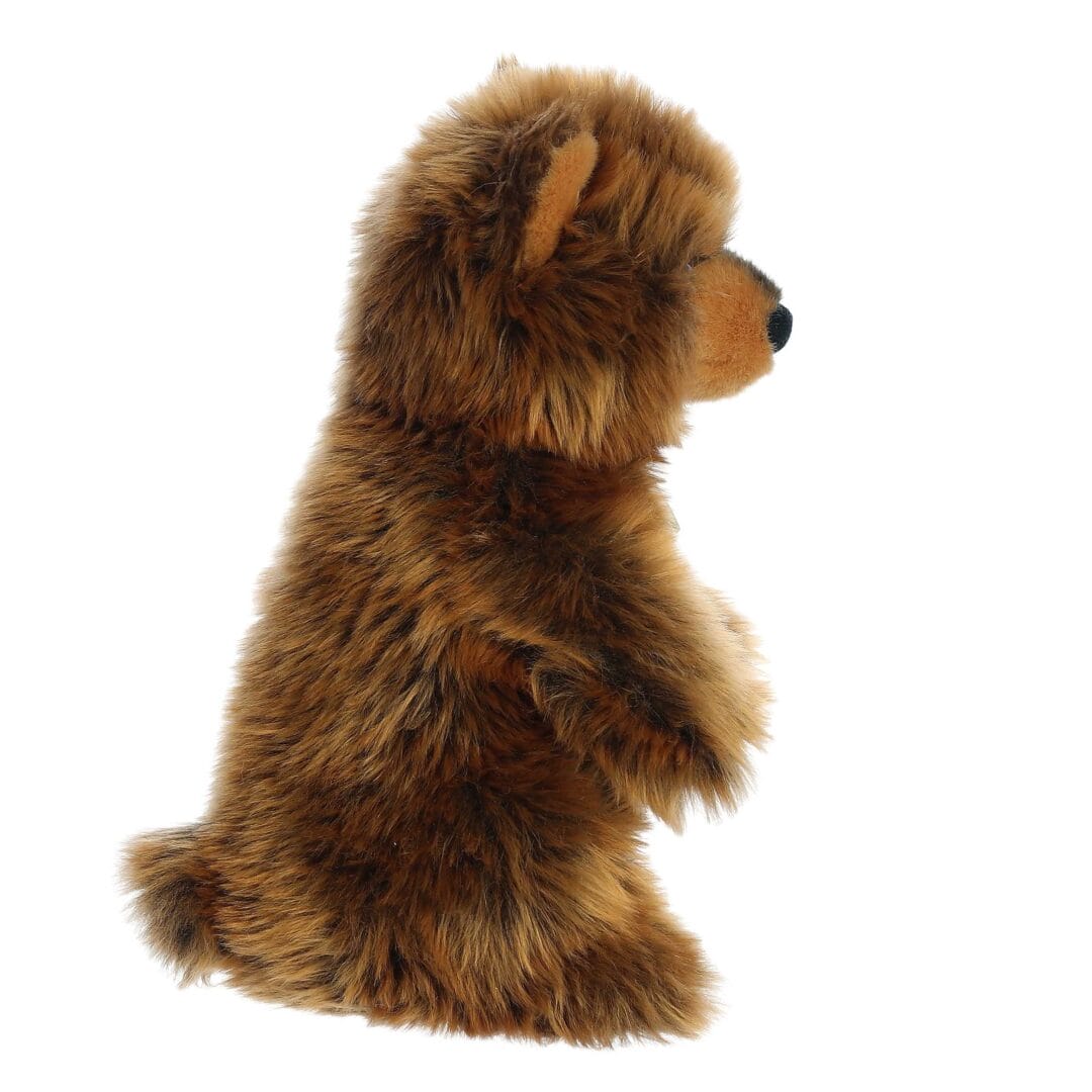 Aroura Miyoni Sitting Pretty Grizzly Bear Cub Stuffed Animal - Image 2