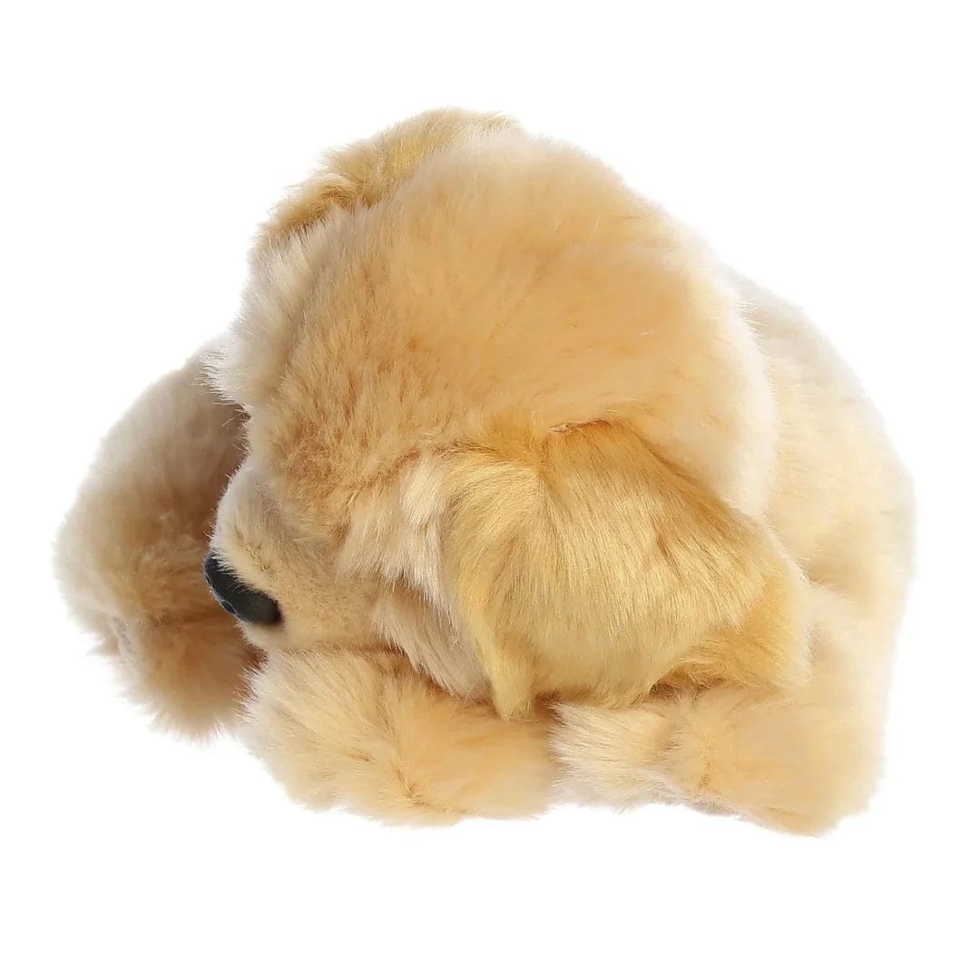 Miyoni Sleepy Golden Retriever Stuffed Animal - Image 2