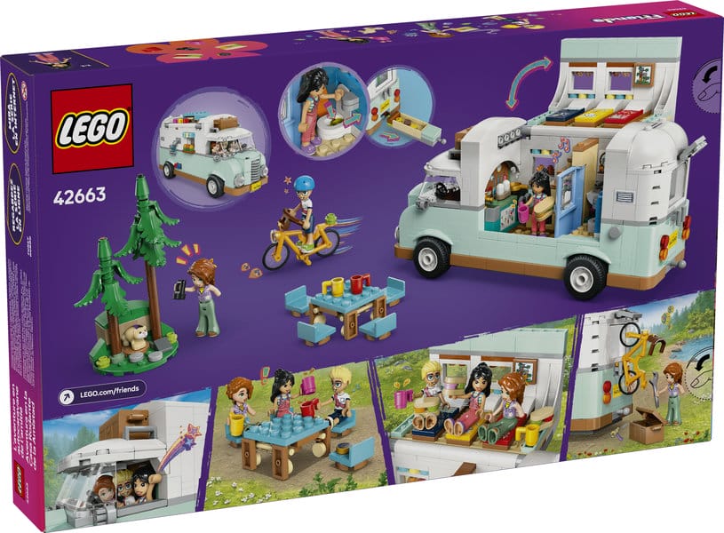 Lego Friends Friendship Camper Van Adventure 42663 - Image 3
