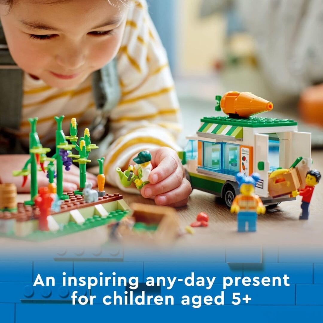 Lego City Farmers Market Van 60345 - Image 5