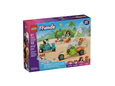Lego Friends Surfing Dogs and Scooter Adventure