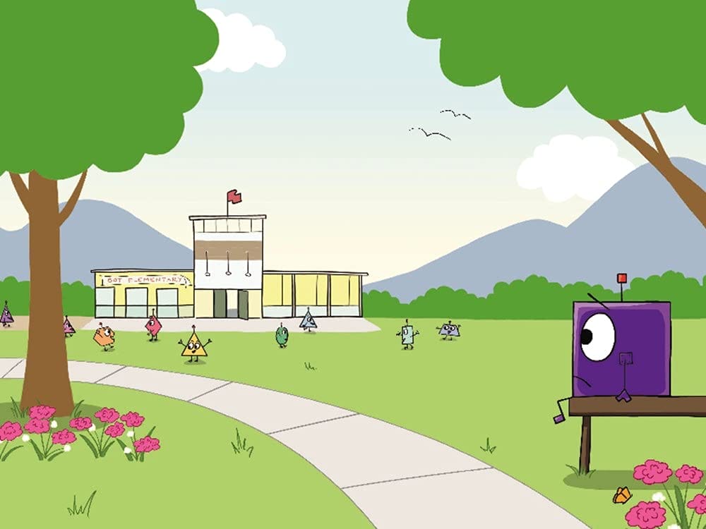 I Can Read! Comics- Friend Bots- Blink and Block Bug Each Other (Reading Level 2) - Image 2