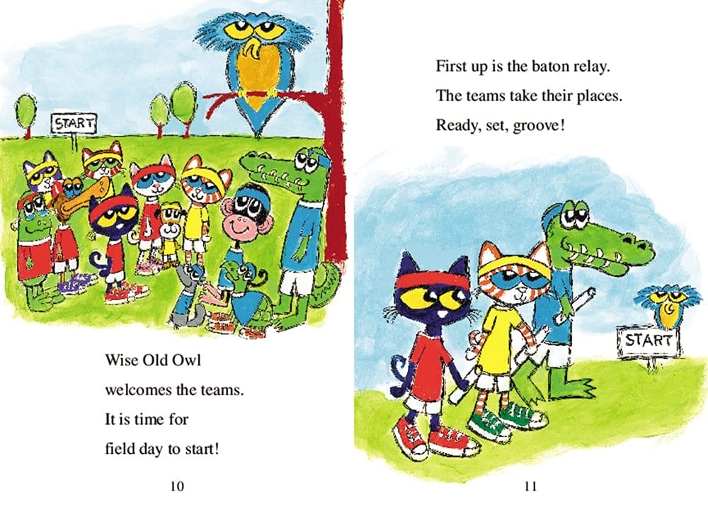 I Can Read! Pete the Cat Rocking Field Day (Reading Level 1) - Image 3
