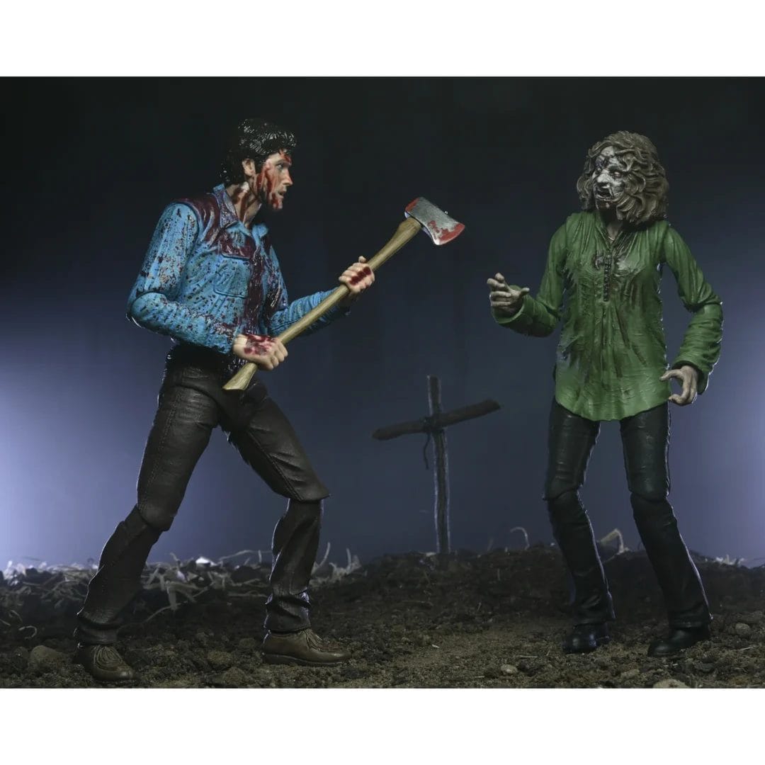 NECA: The Evil Dead-Ultimate Ash and Cheryl Action Figures - Image 3