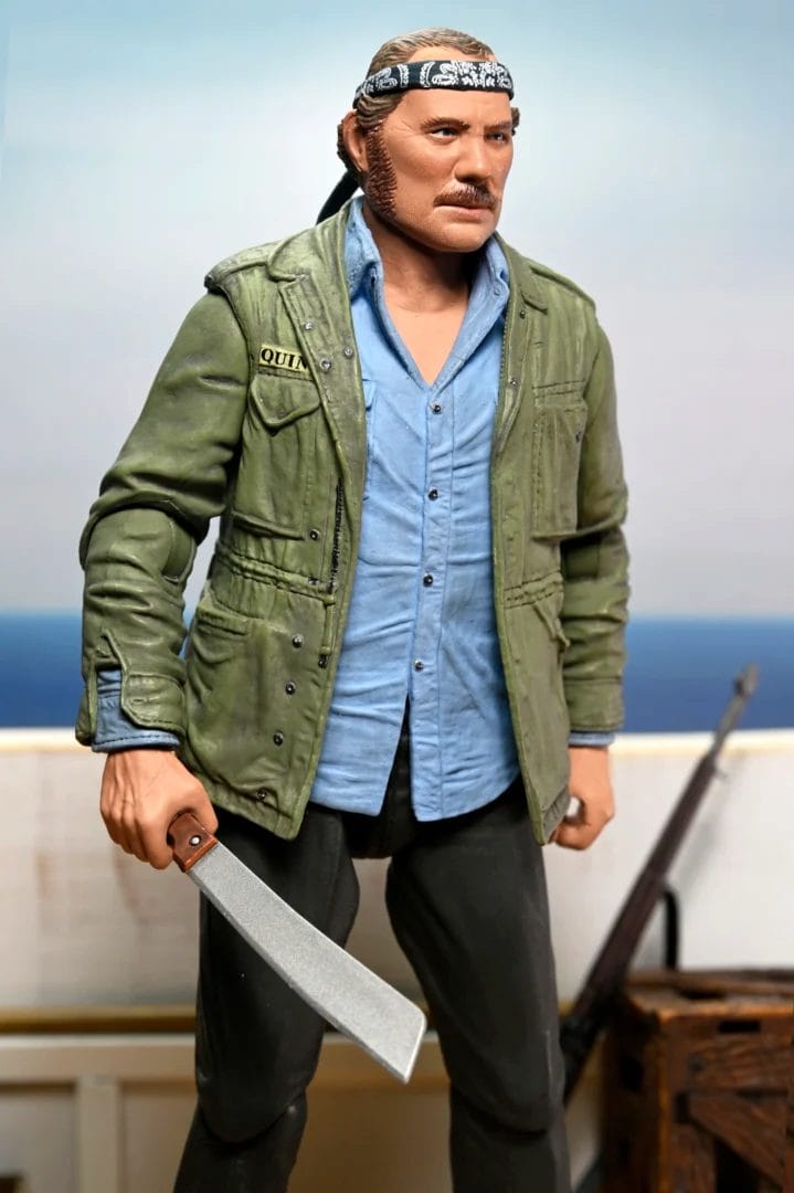 NECA Jaws 50th Anniversary Ultimate Quint Action Figure - Image 4