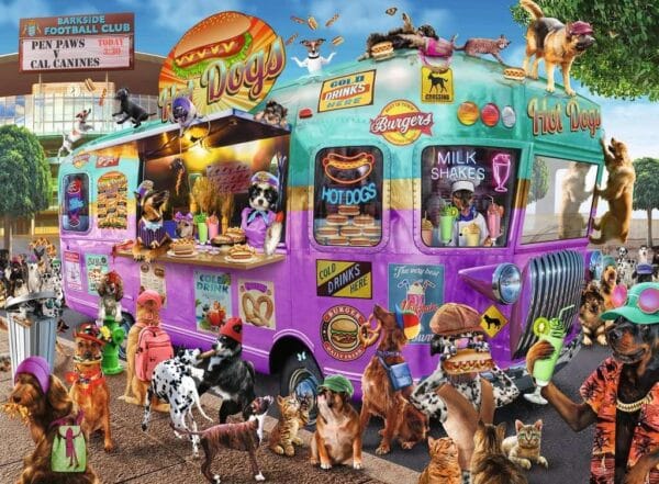 Ravensburger XXL 300 Piece Hot Diggity Dogs Puzzle - Image 3