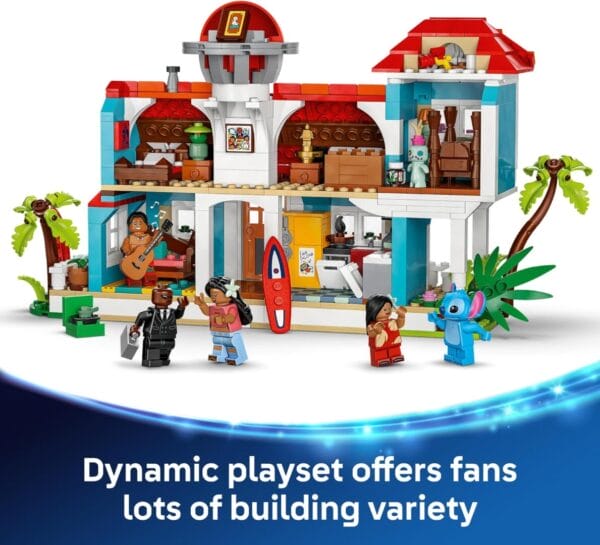 Lego Disney Lilo and Stitch Beach House 43268 - Image 2