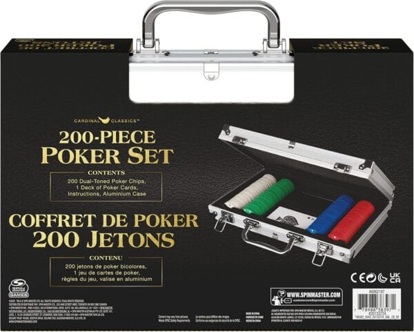 200 Piece Poker Set Cardinal Classics - Image 3