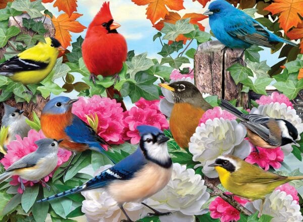 Ravensburger 500 Piece Garden Birds Puzzle - Image 2