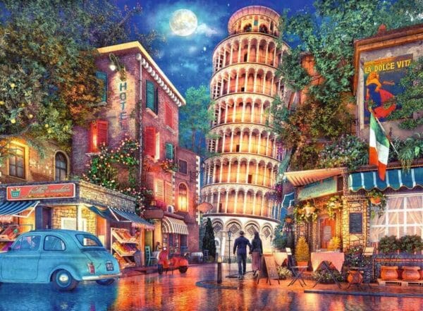 Ravensburger Puzzle Evening in Pisa 500 Pieces - Image 2
