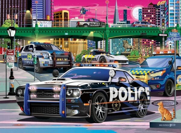 Ravensburger Puzzle Police on Patrol 150 XXL Pieces - Image 2
