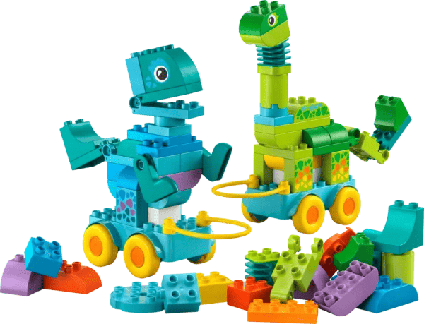 Lego Duplo: 3 in 1 Dinosaurs on Wheels 10451 - Image 3
