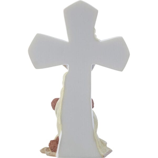 Precious Moments: Jesus Loves Me Cross with Bear - Image 3
