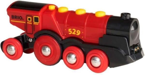 Brio World: Mighty Red Action Locomotive Train - Image 3