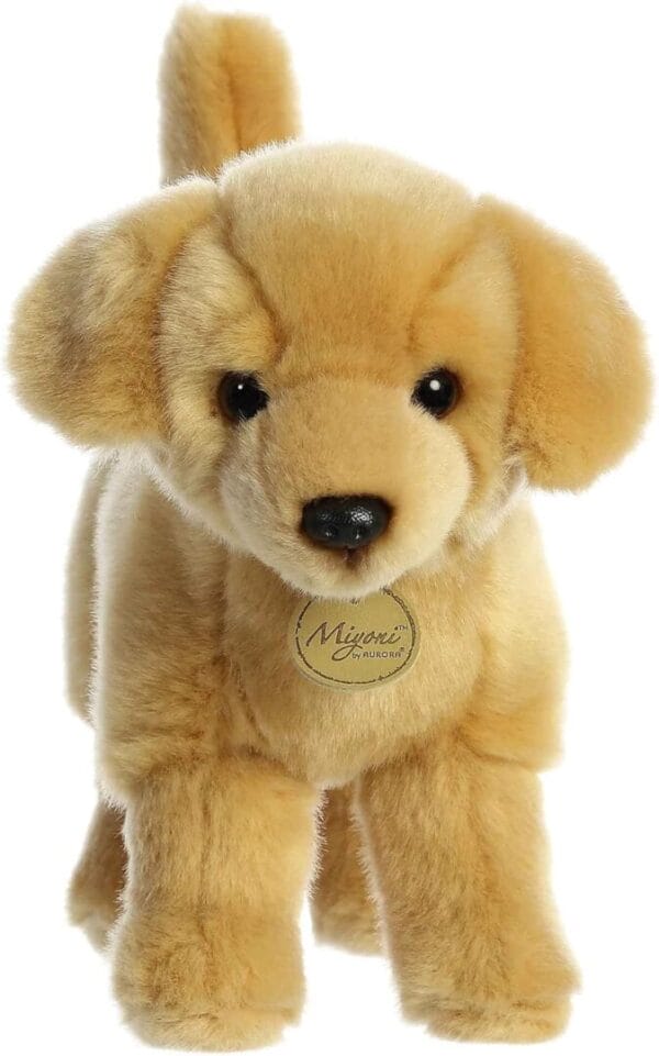 Aurora: Miyoni- Yellow Labrador Stuffed Animal - Image 4