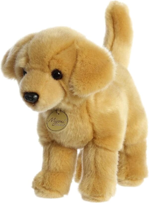 Aurora: Miyoni- Yellow Labrador Stuffed Animal - Image 5