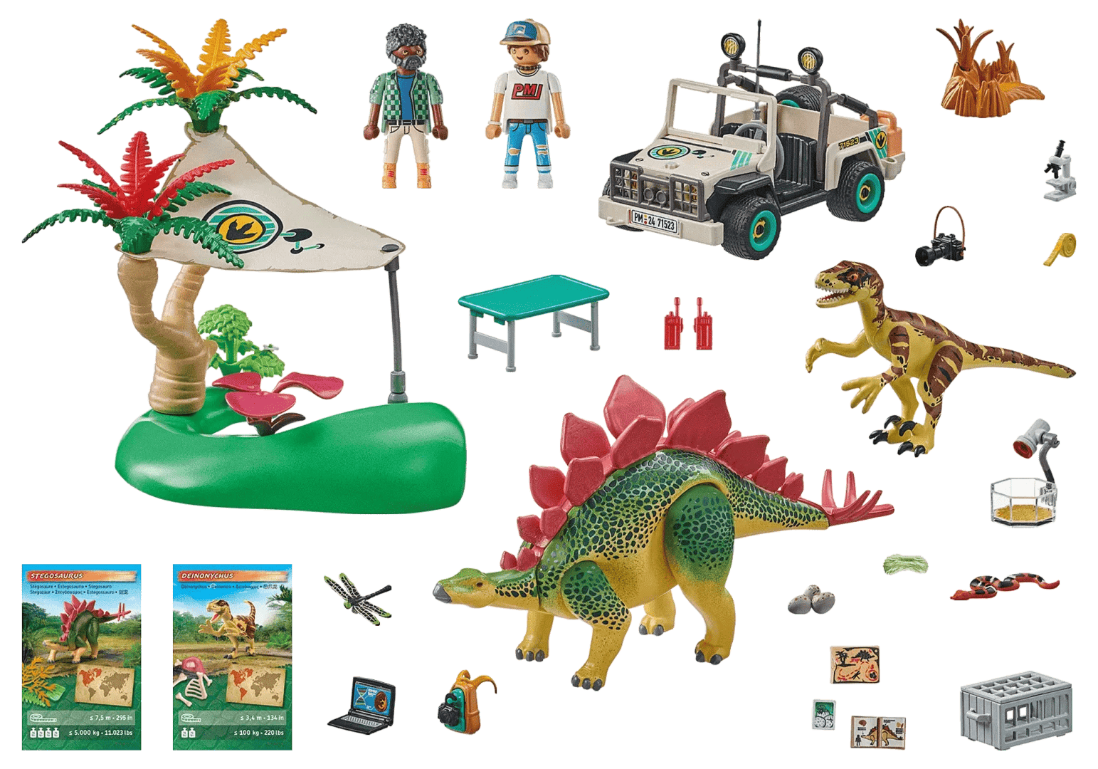 Playmobil Research Camp with Dinos - Image 2