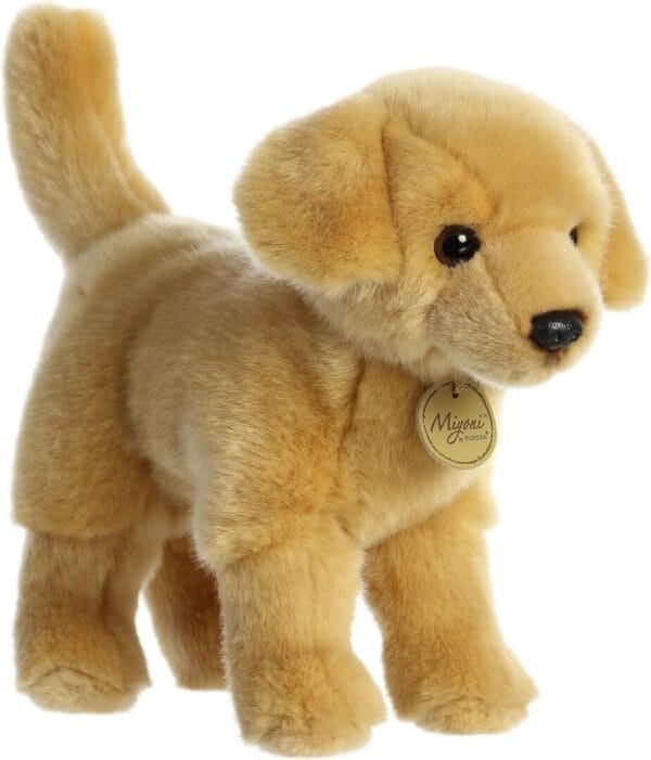 Aurora: Miyoni- Yellow Labrador Stuffed Animal - Image 6
