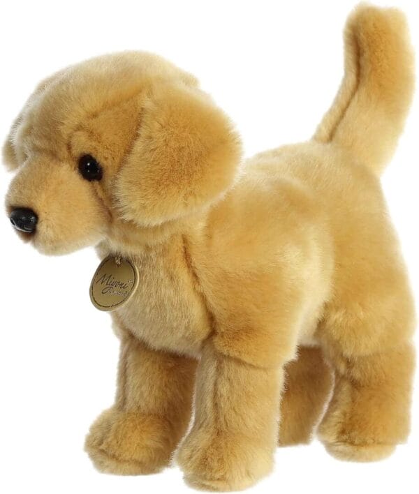 Aurora: Miyoni- Yellow Labrador Stuffed Animal - Image 7