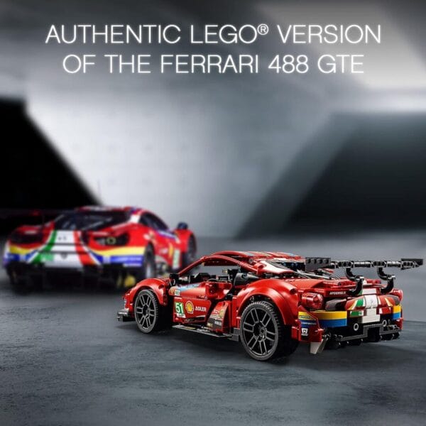 Lego: Ferrari 488 GTE AF Corse #51 42125 - Image 2