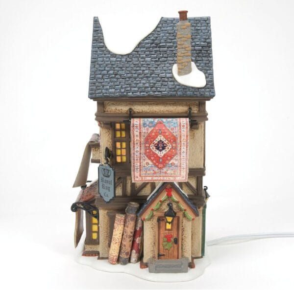 Department 56: Dickens' Village Series- Kingsford Rug Merchant - Image 7