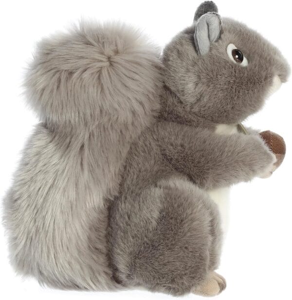 Aurora: Miyoni- Grey Squirrel Stuffed Animal - Image 2