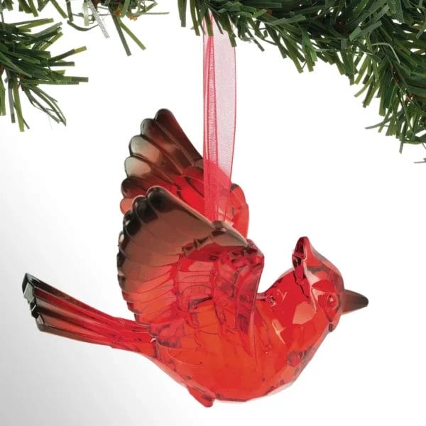 Enesco: Acrylic Cardinal Ornament - Image 2