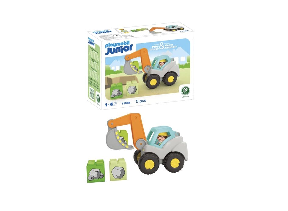 Playmbobil Junior Shovel Escavator 71684