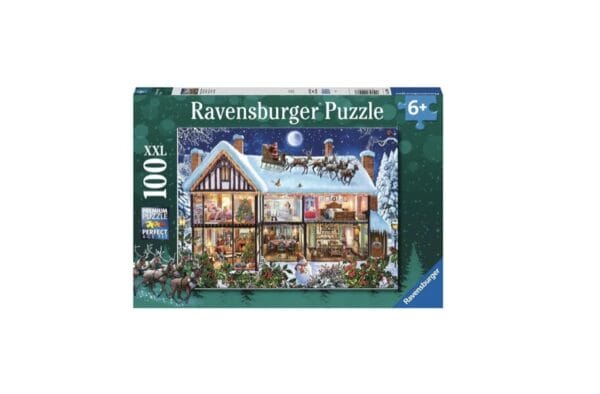 Ravensburger: Puzzle- Christmas at Home 100 Piece XXL