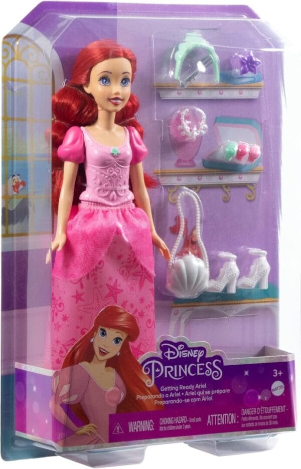 Disney Princess- Getting Ready Ariel Doll - Image 7