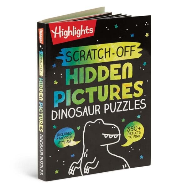 Highlights: Scratch-Off Hidden Pictures- Dinosaur Puzzles - Image 5
