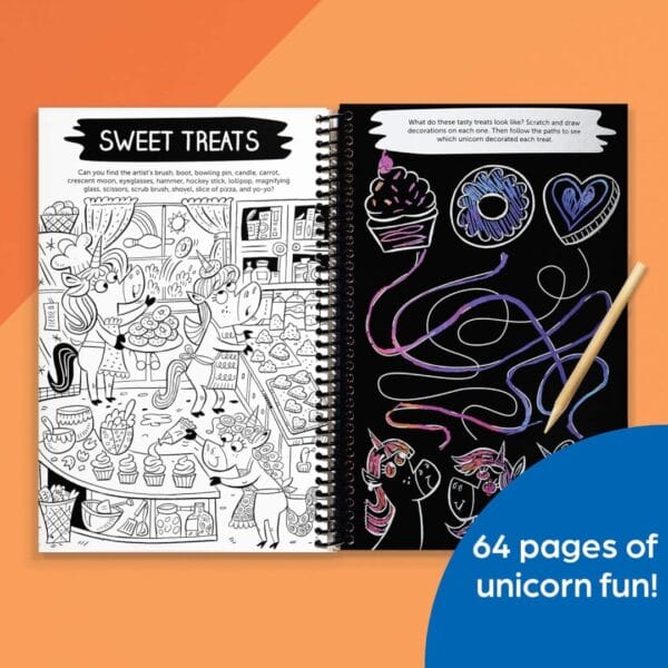 Highlights: Scratch-Off Hidden Pictures- Unicorn Puzzles - Image 6