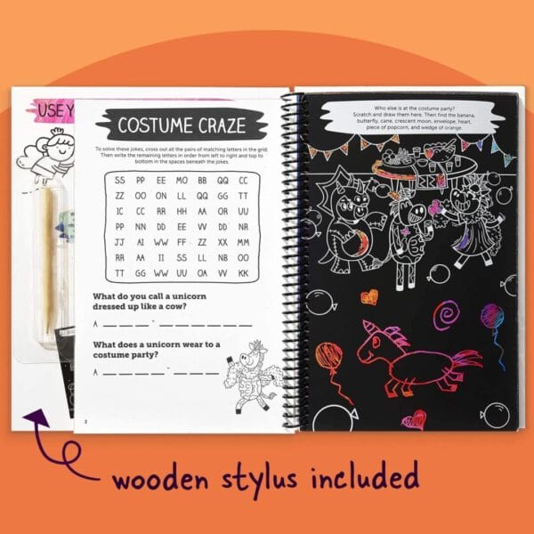 Highlights: Scratch-Off Hidden Pictures- Unicorn Puzzles - Image 5