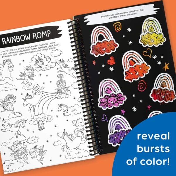 Highlights: Scratch-Off Hidden Pictures- Unicorn Puzzles - Image 3