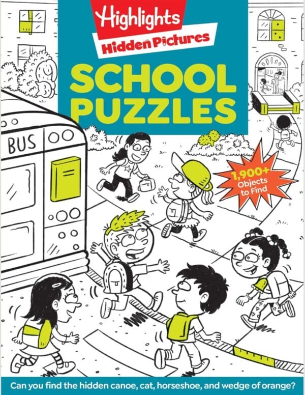 Highlights: Hidden Pictures- School Puzzles - Image 2