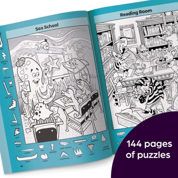 Highlights: Hidden Pictures- School Puzzles - Image 6