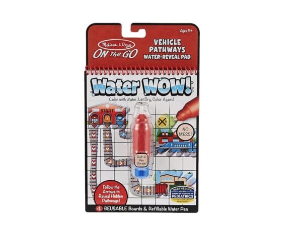 Melissa and Doug: Water Wow- Vehicle Pathways