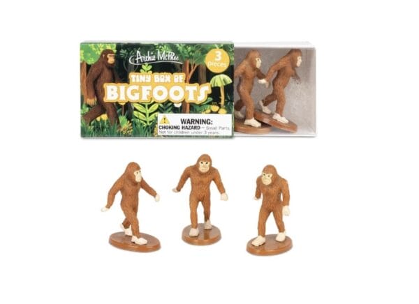 Archie McPhee: Tiny Box of Bigfoots