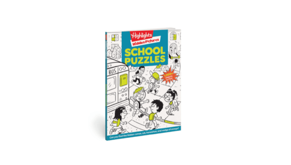Highlights: Hidden Pictures- School Puzzles