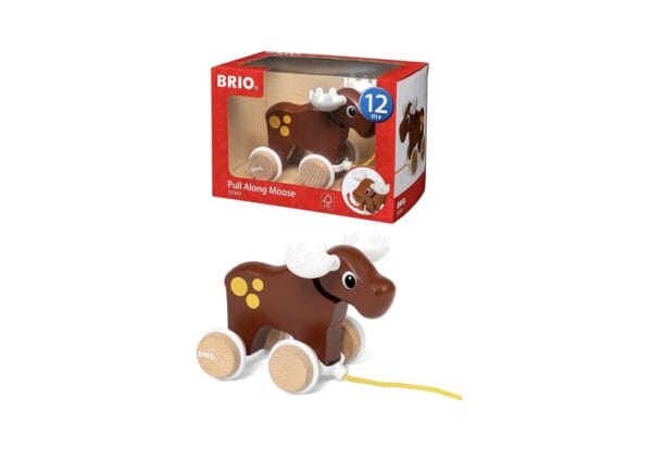 Brio: Pull Along Moose