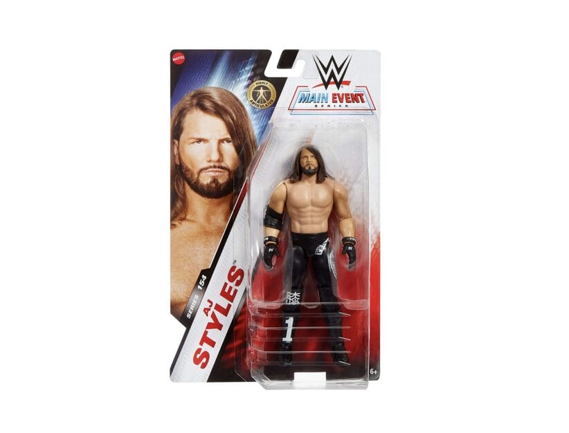 WWE: Basic Wrestling Action Figure- AJ Styles
