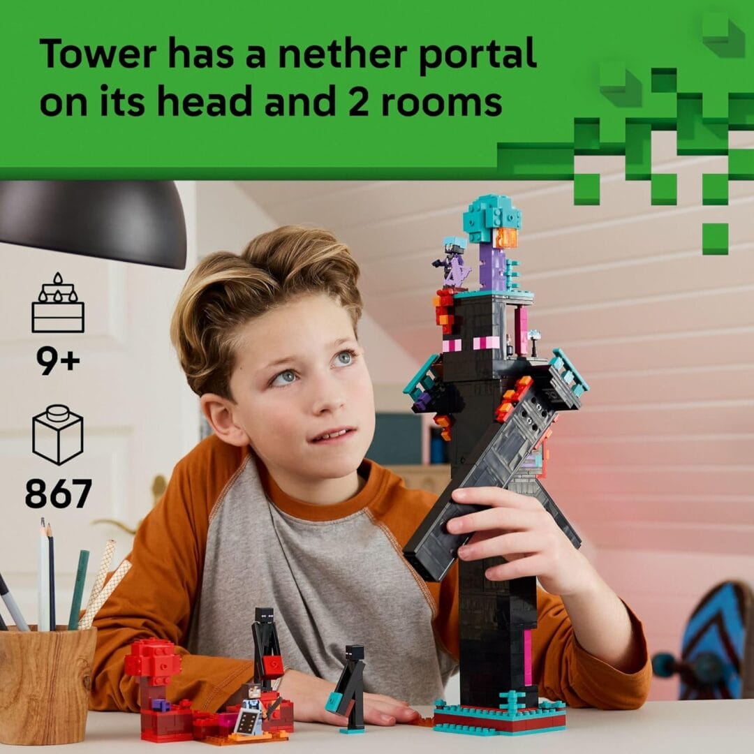 Lego: Minecraft- The Enderman Tower 21279 - Recognized as one of