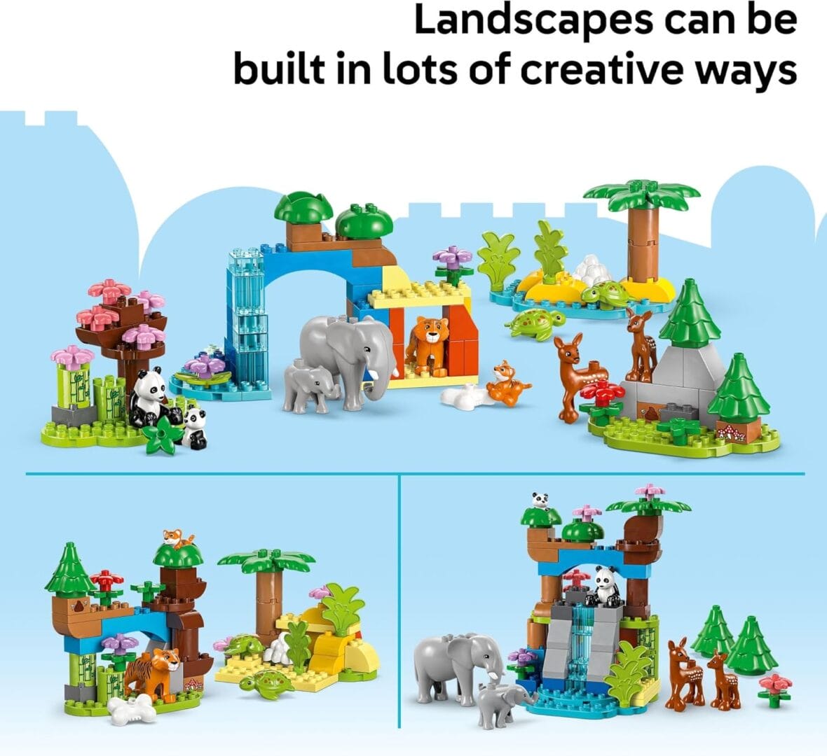 Lego: Duplo- 3 in 1 Wild Animal Families 10446 - Image 3