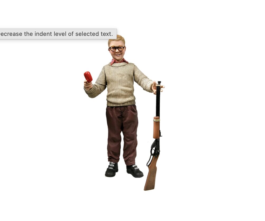 A Christmas Story- 10' Ralphie with Push Button for Sound