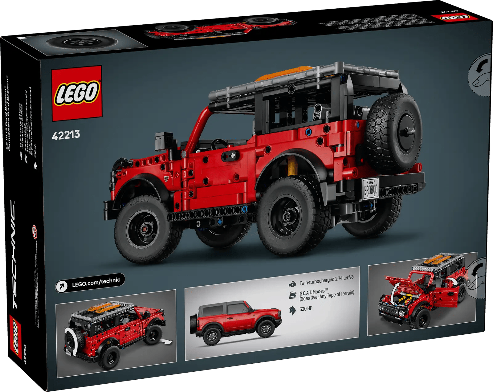 Lego: Technic- Ford Bronco SUV 42213 - Image 11