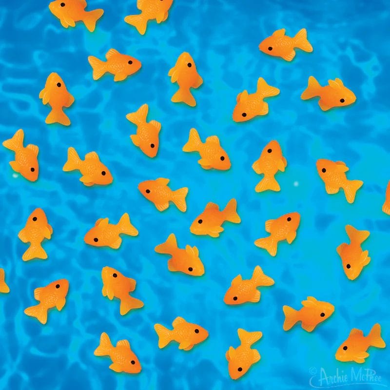 Archie McPhee: Itty Bitty Gold Fish - Image 3